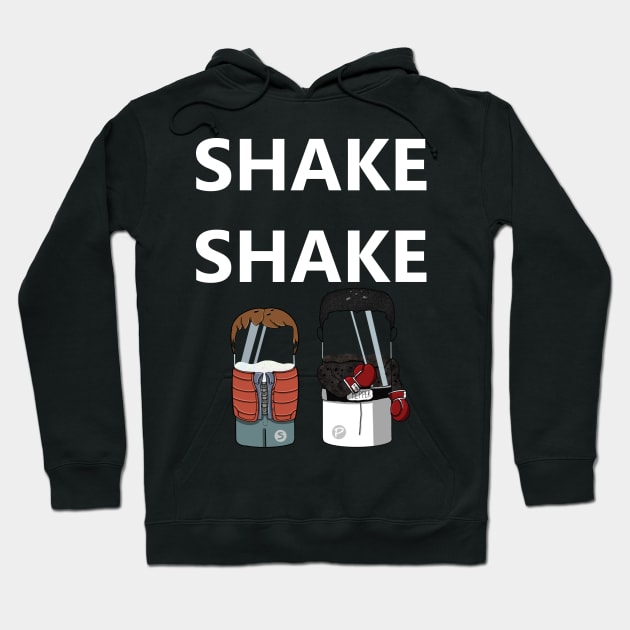 Shake Shake Shake. Hoodie by freezethecomedian